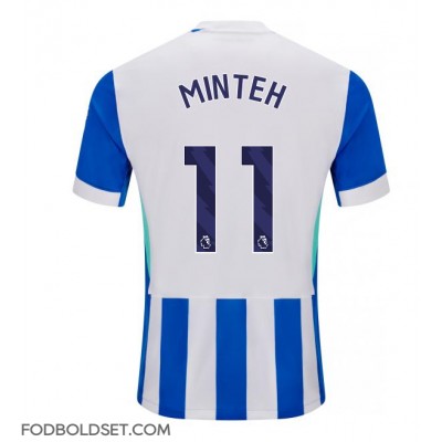 Brighton Yankuba Minteh #11 Hjemmebanetrøje 2025-26 Kortærmet Brighton Yankuba Minteh #11 Hjemmebanetrøje 2025-26 Kortærmet